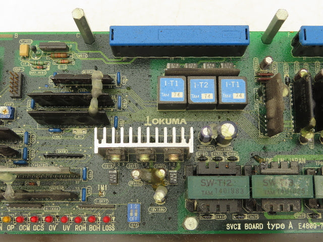 Okuma BLII-D 200A Servo Drive Amplifier Controller CNC Axis Module 200A SVC II