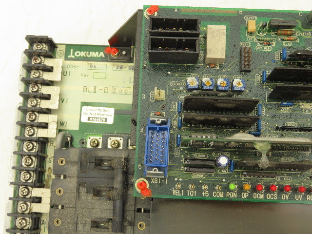 Okuma BLII-D 200A Servo Drive Amplifier Controller CNC Axis Module 200A SVC II