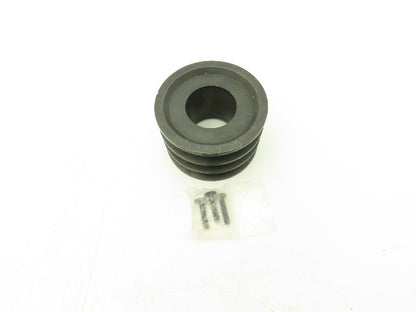 Martin 3B36SH 3 Groove V-Belt Pulley 3.9 OD A,B Belt Section QD Bushed