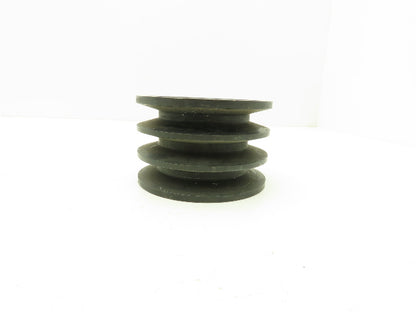 Martin 3B36SH 3 Groove V-Belt Pulley 3.9 OD A,B Belt Section QD Bushed