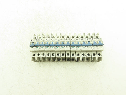 Allen Bradley 1489-D1C020 Circuit Breaker 2A 1 Pole 125 VAC Ser A Lot of 14