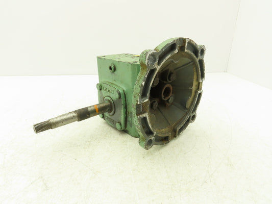 Boston Gear F713-30-B5-G-T3 Gearbox 30:1 Ratio 58rpm 56C Threaded Output Shaft