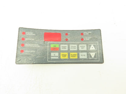 Zeks 681867 Air Dryer Controller Membrane 500HSFA400 Control Panel