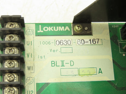 Okuma BLII-D 150A Servo Drive Amplifier Controller CNC Axis Module 150A SVC II