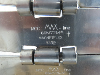 MCC 66M72M 7.5" Magnetflex Max-Line Stainless TableTop Flex Conveyor Chain 10'