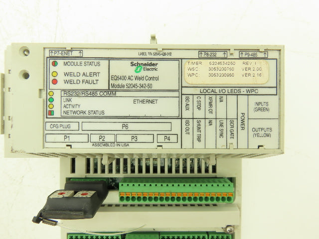 Schneider Electric EQ5400 AC Weld Control w/CFG 52045-452-01D