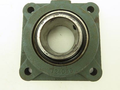 Dodge 124066 Flange Mount Bearing 2" Bore 4 Bolt Set Screw Locking Cast Iron