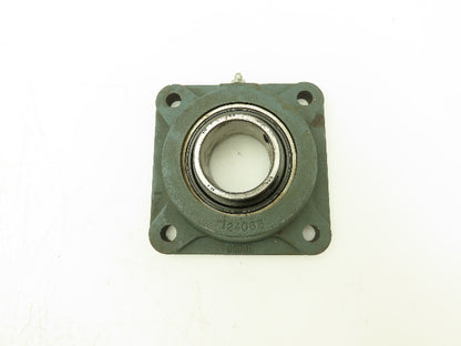 Dodge 124066 Flange Mount Bearing 2" Bore 4 Bolt Set Screw Locking Cast Iron