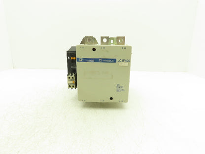 Telemecanique LC1 F400 Motor Starter Contactor 300Hp 600VAC 3 Pole 110V Coil