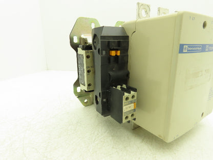 Telemecanique LC1 F400 Motor Starter Contactor 300Hp 600VAC 3 Pole 110V Coil