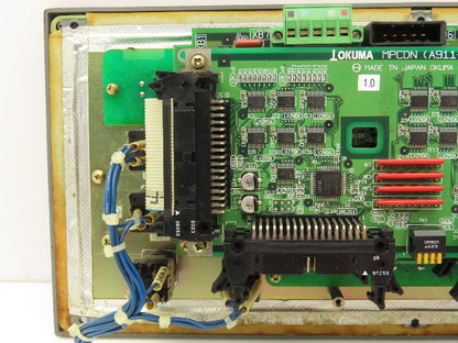 Okuma E0105-566-055-6 HMI Keypad Operator Control Panel With E-Stop & MPG Wheel