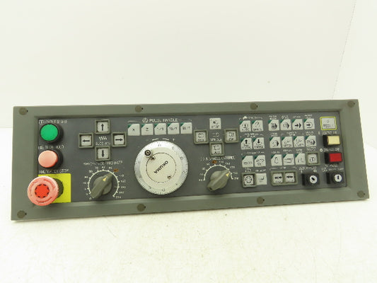 Okuma E0105-566-055-6 HMI Operator Control Panel With E-Stop & MPG Wheel *Read