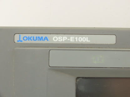Okuma OSP-E100L Operator Control Panel PNL-E10LJ Monitor Assy LU-25 CNC Lathe