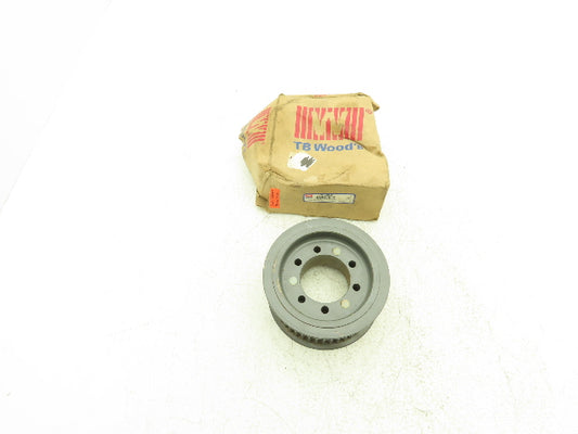 Woods P48-8M-50-SD Belt Sprocket 8mm Pitch 50mm Belt Width 48 Tooth QD Bushed