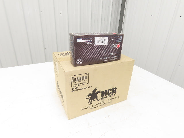 MCR Nitrishield Stealth Small Black Nitrile Gloves 4 Mil Non-Med 100ct Lot of 11