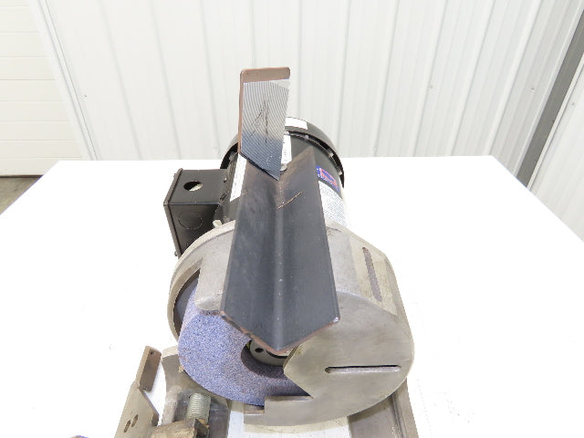 J&A Machinery The Champ Drill Bit Pointer Sharpener Benchtop Grinder 230/460VAC