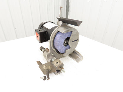 J&A Machinery The Champ Drill Bit Pointer Sharpener Benchtop Grinder 230/460VAC