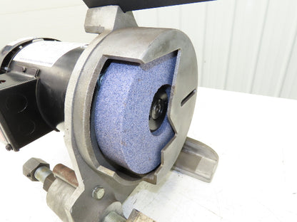 J&A Machinery The Champ Drill Bit Pointer Sharpener Benchtop Grinder 230/460VAC