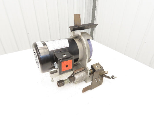 J&A Machinery The Champ Drill Bit Pointer Sharpener Benchtop Grinder 230/460VAC
