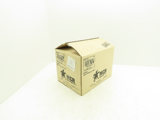 MCR Nitrishield Stealth XXL Black Nitrile Gloves 4 Mil 2XL 100ct Lot of 10