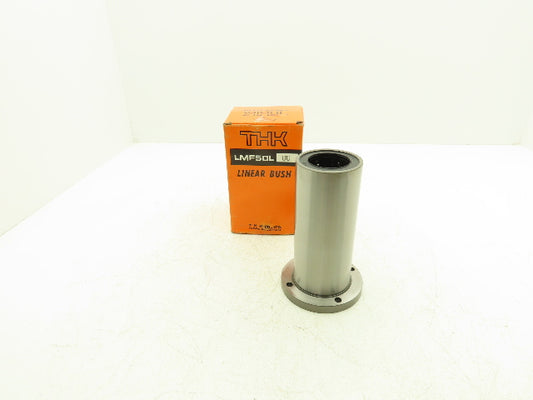 THK LMF50LUU Linear Bearing 50mm-ID Shaft diameter x 80mm-OD x 192mm Long