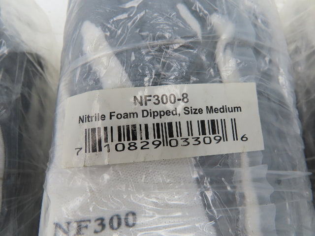 Seattle Work Glove Nitrile Foam Dipped Palm Coated Size Medium 72 Pair 6 Dozen