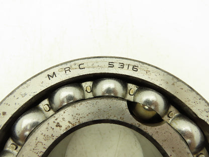 MRC MRC 5316M Double Row Ball Bearing 80mm-ID x 170mm-OD x 68.30mm-W