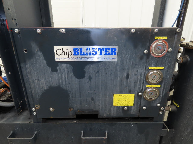 Chip Blaster JV40MAK Coolant System High Pressure Pump 480V 40LPM Dual Filter