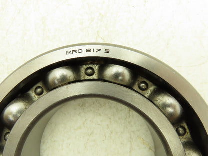 MRC 217S Deep Groove Ball Bearing 85mm-ID x 150mm-OD x 28mm-W