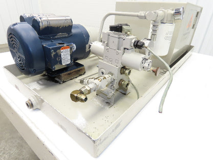 Tec Hackett F-2175-B Hydraulic Power Unit 10 Gallon 1.5GPM 3000PSI 1.5Hp 120V