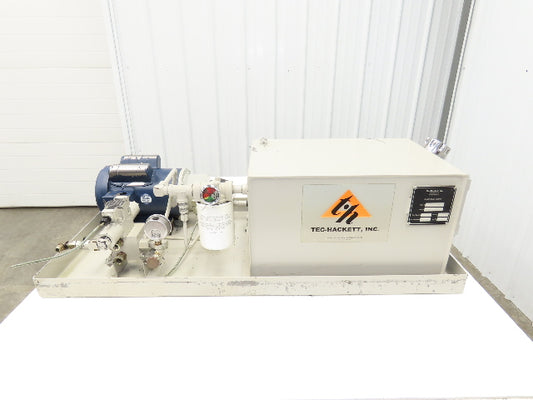 Tec Hackett F-2175-B Hydraulic Power Unit 10 Gallon 1.5GPM 3000PSI 1.5Hp 120V