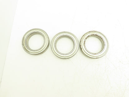 SKF 6013-ZC3 Ball Bearing Sheild One Side 65mm-ID x 100mm-OD x 18mm-W Lot Of 3