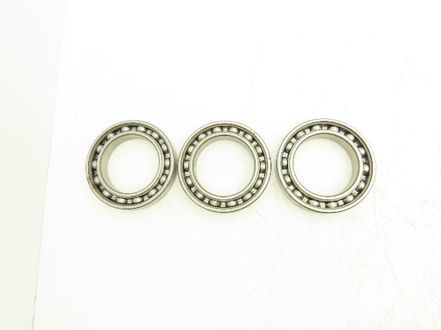 SKF 6013-ZC3 Ball Bearing Sheild One Side 65mm-ID x 100mm-OD x 18mm-W Lot Of 3