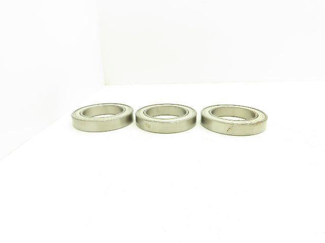 SKF 6013-ZC3 Ball Bearing Sheild One Side 65mm-ID x 100mm-OD x 18mm-W Lot Of 3