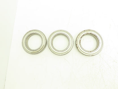 SKF 6013-ZC3 Ball Bearing Sheild One Side 65mm-ID x 100mm-OD x 18mm-W Lot Of 3