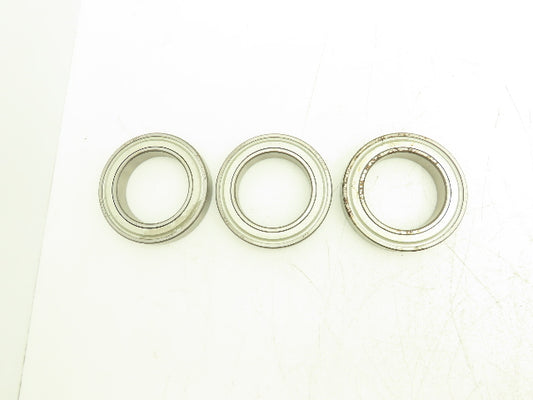 SKF 6013-ZC3 Ball Bearing Sheild One Side 65mm-ID x 100mm-OD x 18mm-W Lot Of 3