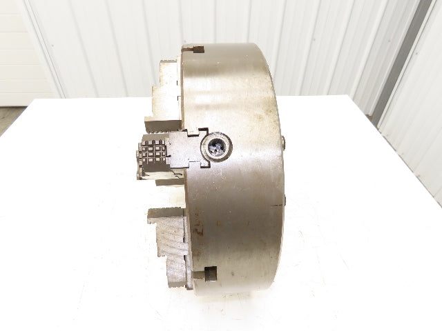 Bison 4-Jaw Independent Manual Lathe Chuck 16" OD 4" ID With Key 0318 98