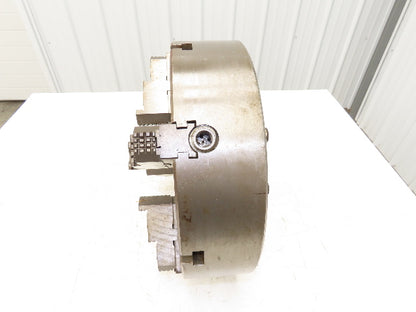 Bison 4-Jaw Independent Manual Lathe Chuck 16" OD 4" ID With Key 0318 98