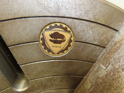 Bison 4-Jaw Independent Manual Lathe Chuck 16" OD 4" ID With Key 0318 98