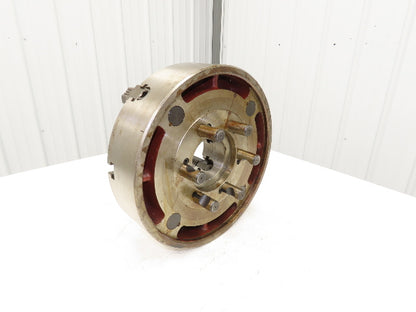 Bison 4-Jaw Independent Manual Lathe Chuck 16" OD 4" ID With Key 0318 98