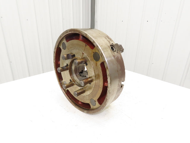 Bison 4-Jaw Independent Manual Lathe Chuck 16" OD 4" ID With Key 0318 98