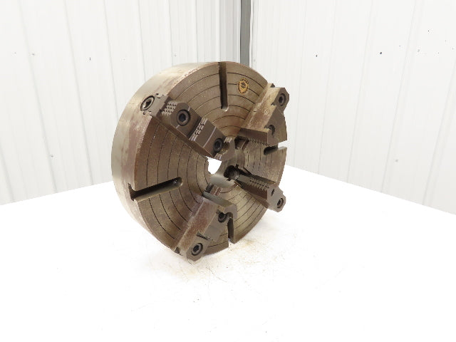 Bison 4-Jaw Independent Manual Lathe Chuck 16" OD 4" ID With Key 0318 98