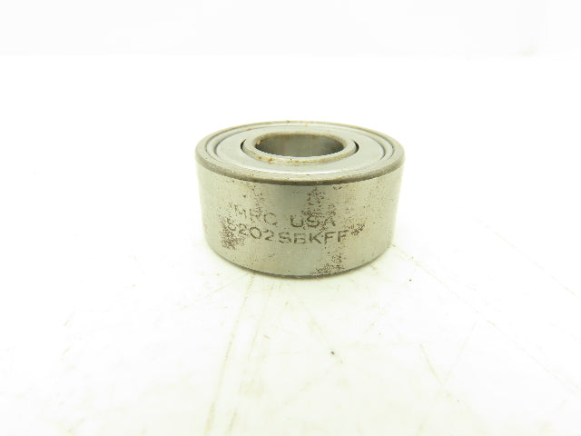 MRC 5202SBKFF Double Row Ball Bearing 15mm-ID x 35mm-OD x .625"-W Lot Of 4