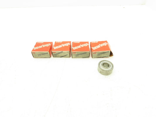 MRC 5202SBKFF Double Row Ball Bearing 15mm-ID x 35mm-OD x .625"-W Lot Of 4