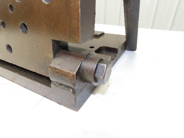 CNC Milling Machine Fixture Table 29.75"x11.75" Flip Up Threaded Jig Plate