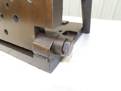 CNC Milling Machine Fixture Table 29.75"x11.75" Flip Up Threaded Jig Plate