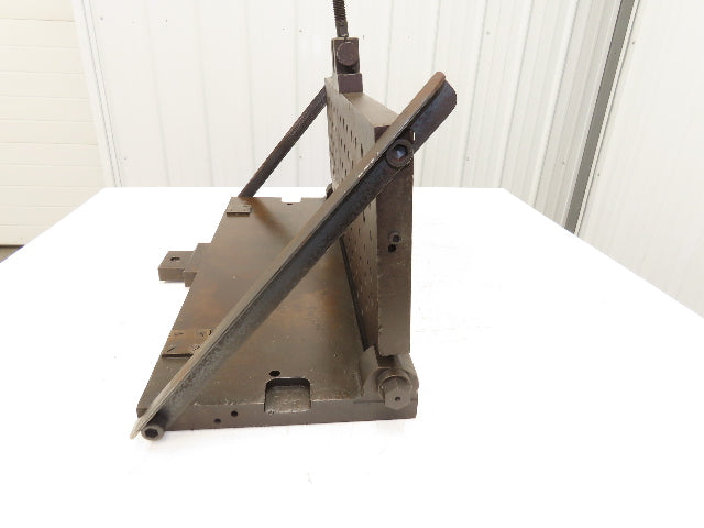 CNC Milling Machine Fixture Table 29.75"x11.75" Flip Up Threaded Jig Plate