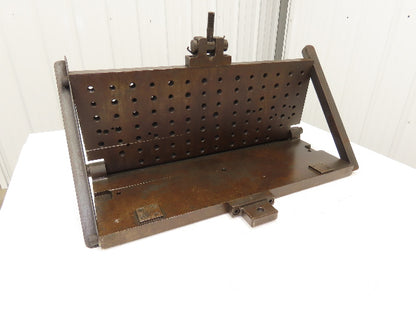 CNC Milling Machine Fixture Table 29.75"x11.75" Flip Up Threaded Jig Plate