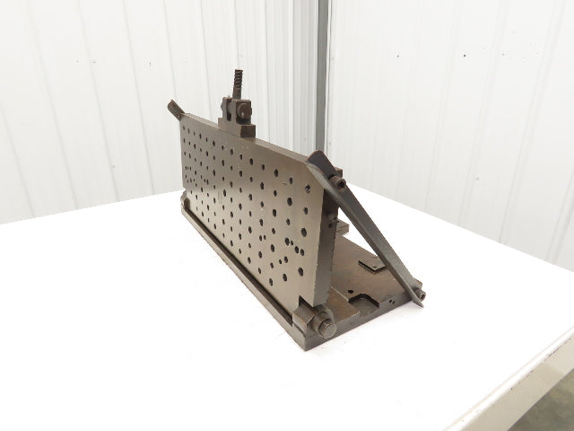 CNC Milling Machine Fixture Table 29.75"x11.75" Flip Up Threaded Jig Plate