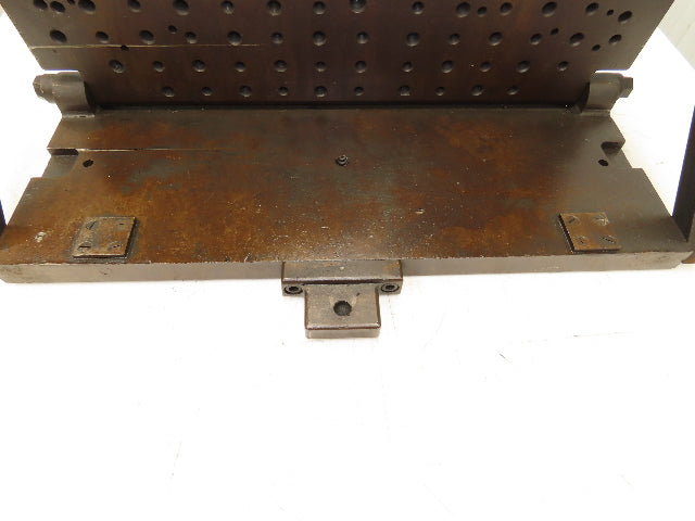 CNC Milling Machine Fixture Table 29.75"x11.75" Flip Up Threaded Jig Plate